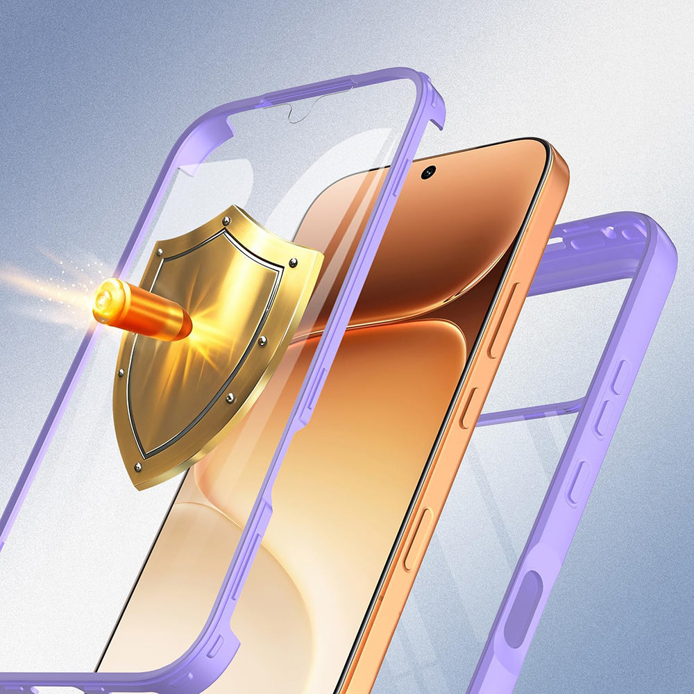 Husa de protectie Techsuit ColorVerse 360 Series compatibil cu Honor 600 / 600 Pro, Mov