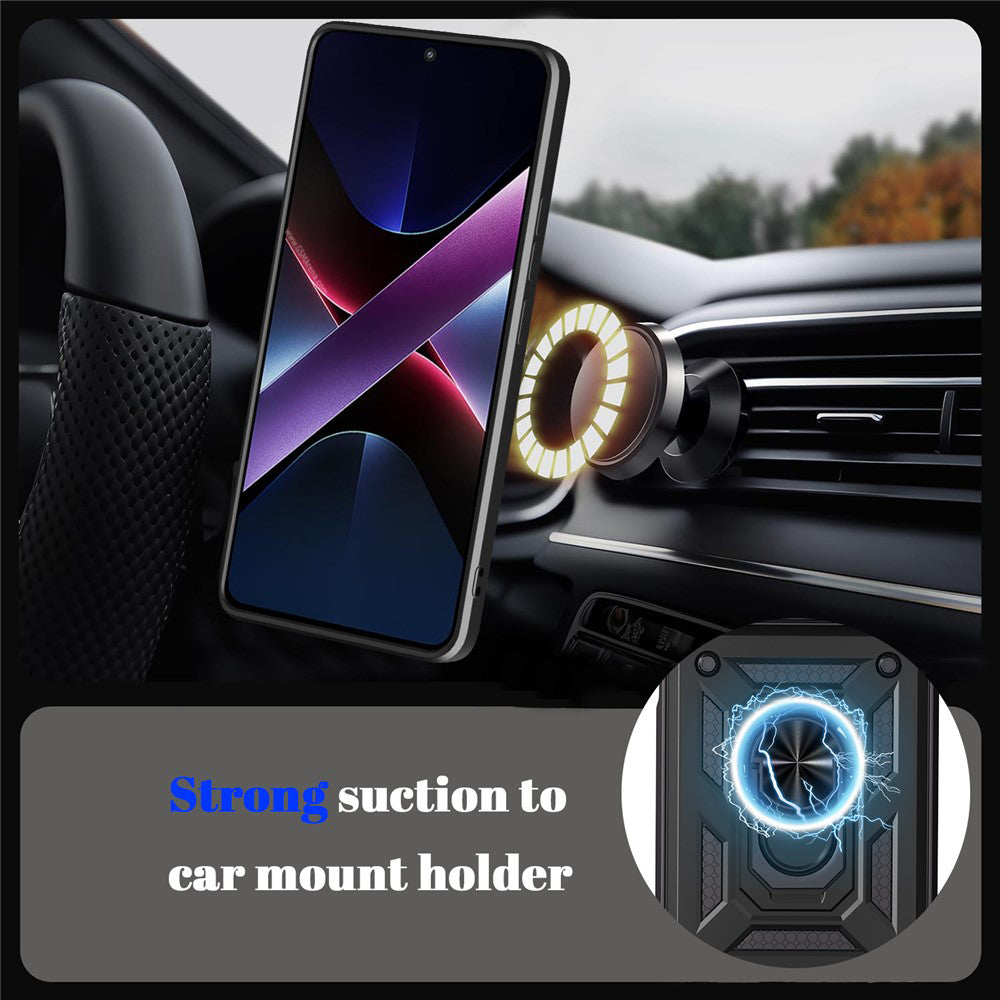 Husa de protectie Techsuit CamShield Series compatibil cu Xiaomi 17T Pro, Albastru