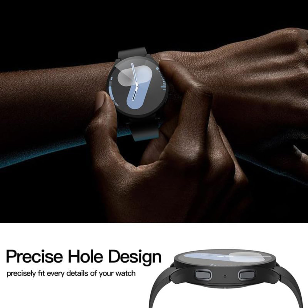 Husa + Folie smartwatch Techsuit compatibil cu Huawei Watch GT Runner 2, Transparent