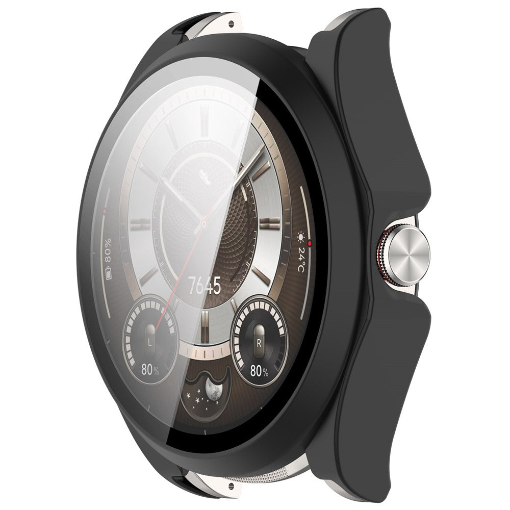Husa smartwatch Techsuit Defense360 Pro compatibil cu Huawei Watch Buds 2, Negru