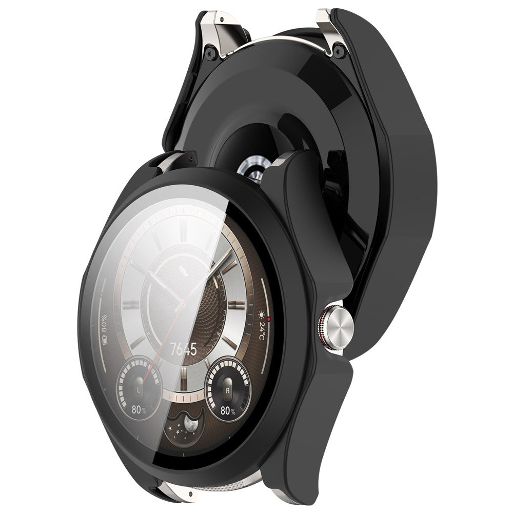 Husa smartwatch Techsuit Defense360 Pro compatibil cu Huawei Watch Buds 2, Negru