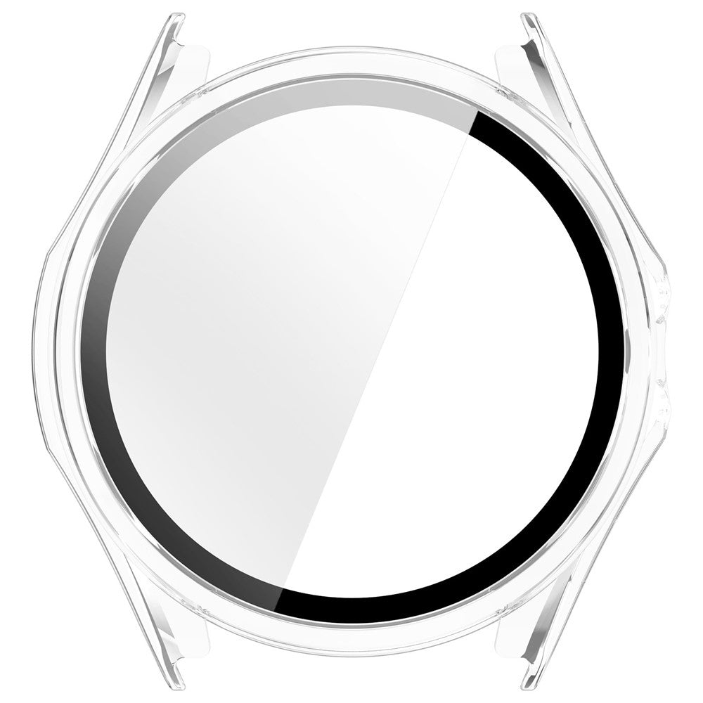 Husa + Folie smartwatch Techsuit compatibil cu Huawei Watch Buds 2, Transparent