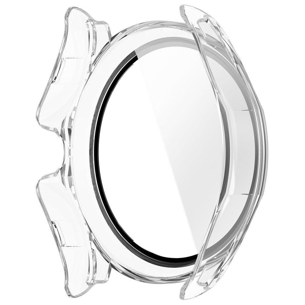 Husa + Folie smartwatch Techsuit compatibil cu Huawei Watch Buds 2, Transparent