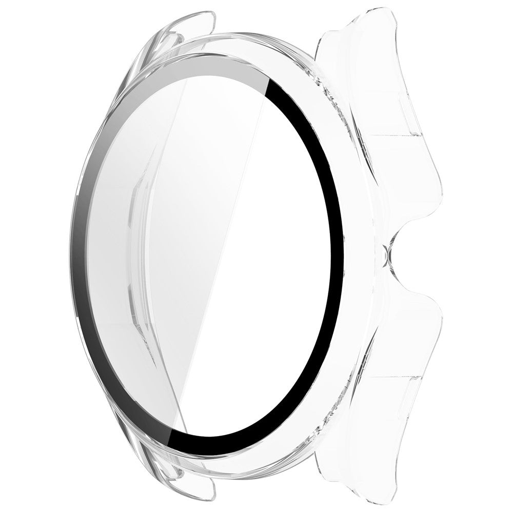 Husa + Folie smartwatch Techsuit compatibil cu Huawei Watch Buds 2, Transparent