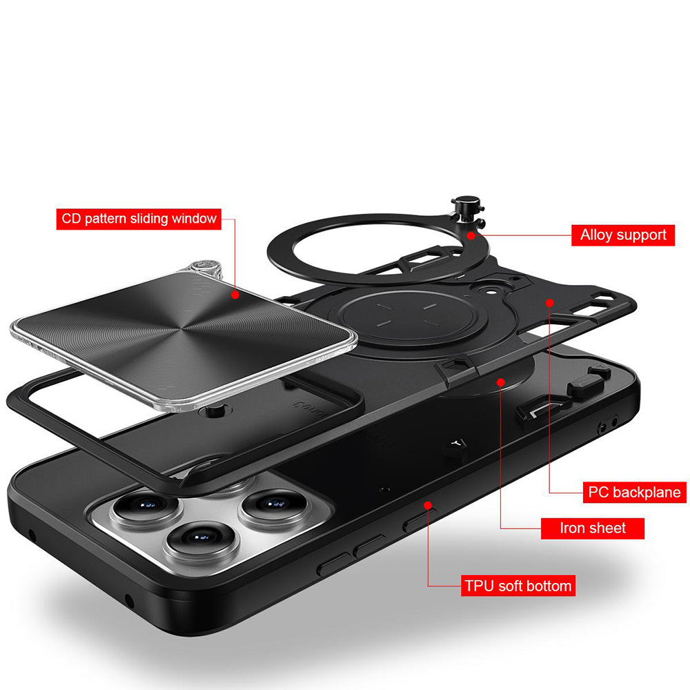 Husa de protectie Techsuit CamGuard Pro compatibil cu Motorola Edge 70 Pro, Roz Auriu