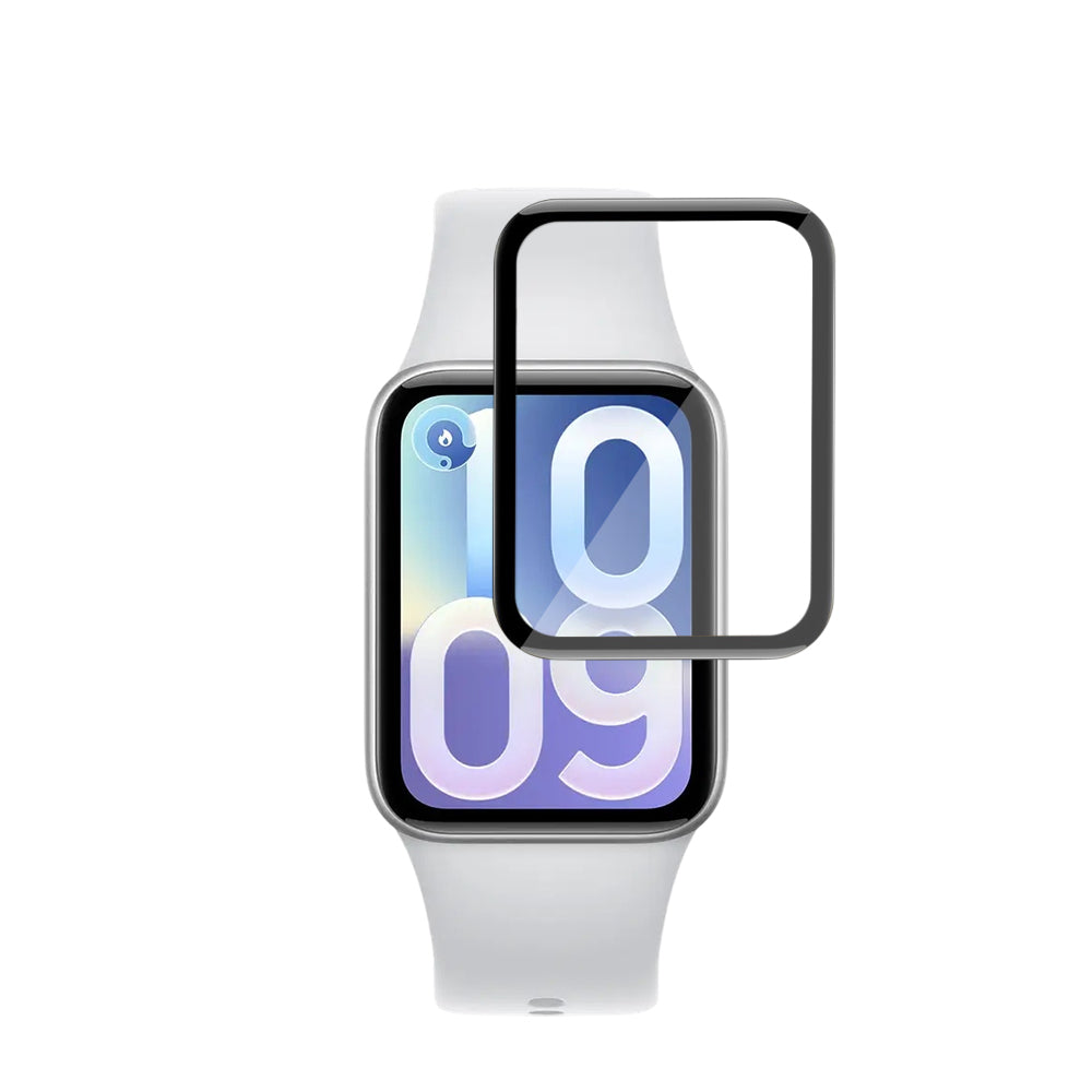 Folie de protectie smartwatch Techsuit compatibil cu Xiaomi Smart Band 10 Pro, Negru
