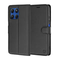 Husa de protectie Techsuit Leather Folio compatibil cu Motorola Moto G37 / G37 Power / G47, Negru