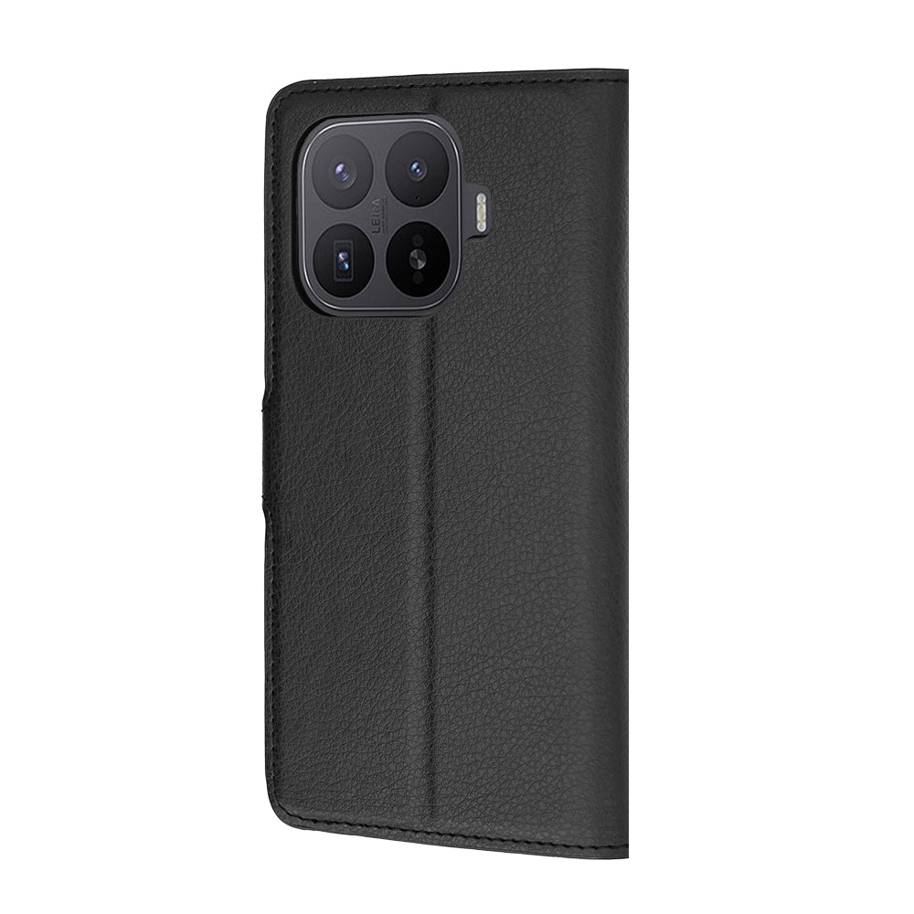 Husa de protectie Techsuit Leather Folio compatibil cu Xiaomi 17T Pro, Negru