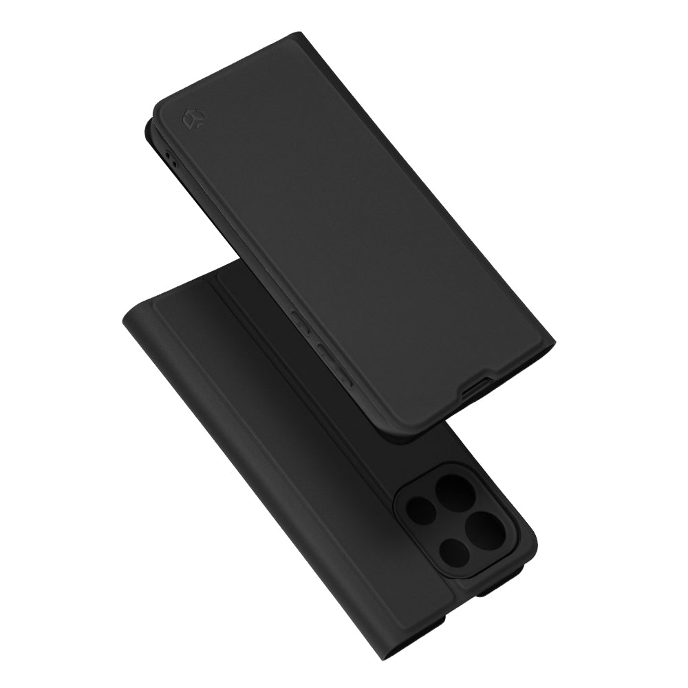 Husa de protectie Techsuit Magskin Book compatibil cu OnePlus Nord 6, Negru