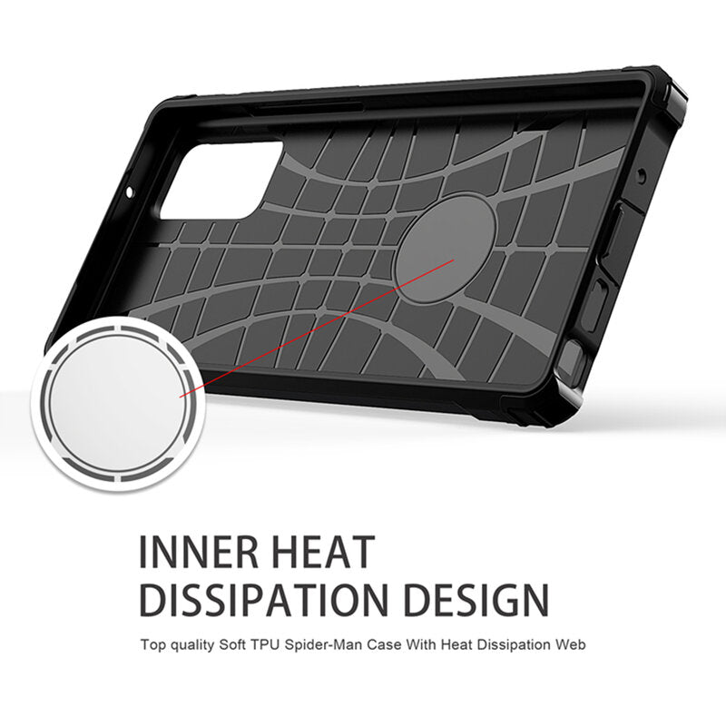 Techsuit - Hybrid Armor - Samsung Galaxy S23 Ultra - Black
