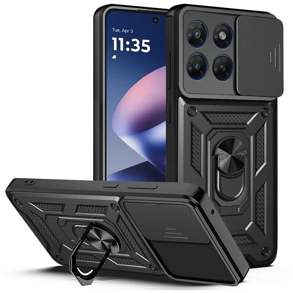 Husa de protectie Techsuit CamShield Series compatibil cu Motorola Moto G37 / G47, Negru