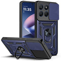 Husa de protectie Techsuit CamShield Series compatibil cu Motorola Moto G37 / G47, Albastru