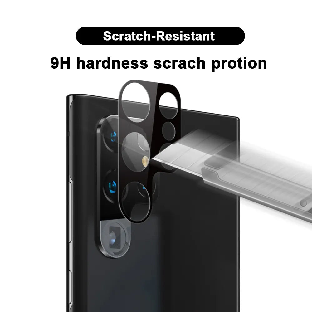 Techsuit - Full Camera Glass - Samsung Galaxy S23 Ultra - Black