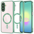 Husa de protectie Techsuit Luxury Crystal MagSafe compatibil cu Samsung Galaxy A27 5G, Verde deschis