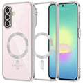 Husa de protectie Techsuit Luxury Crystal MagSafe compatibil cu Samsung Galaxy A27 5G, Argintiu