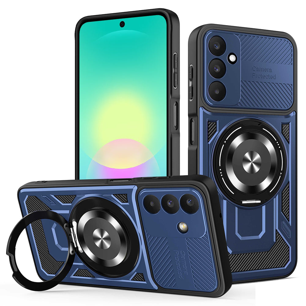 Husa de protectie Techsuit RuggedCam compatibil cu Samsung Galaxy A27 5G, Albastru