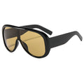 Ochelari de Soare Aviator Techsuit (89337), Negru