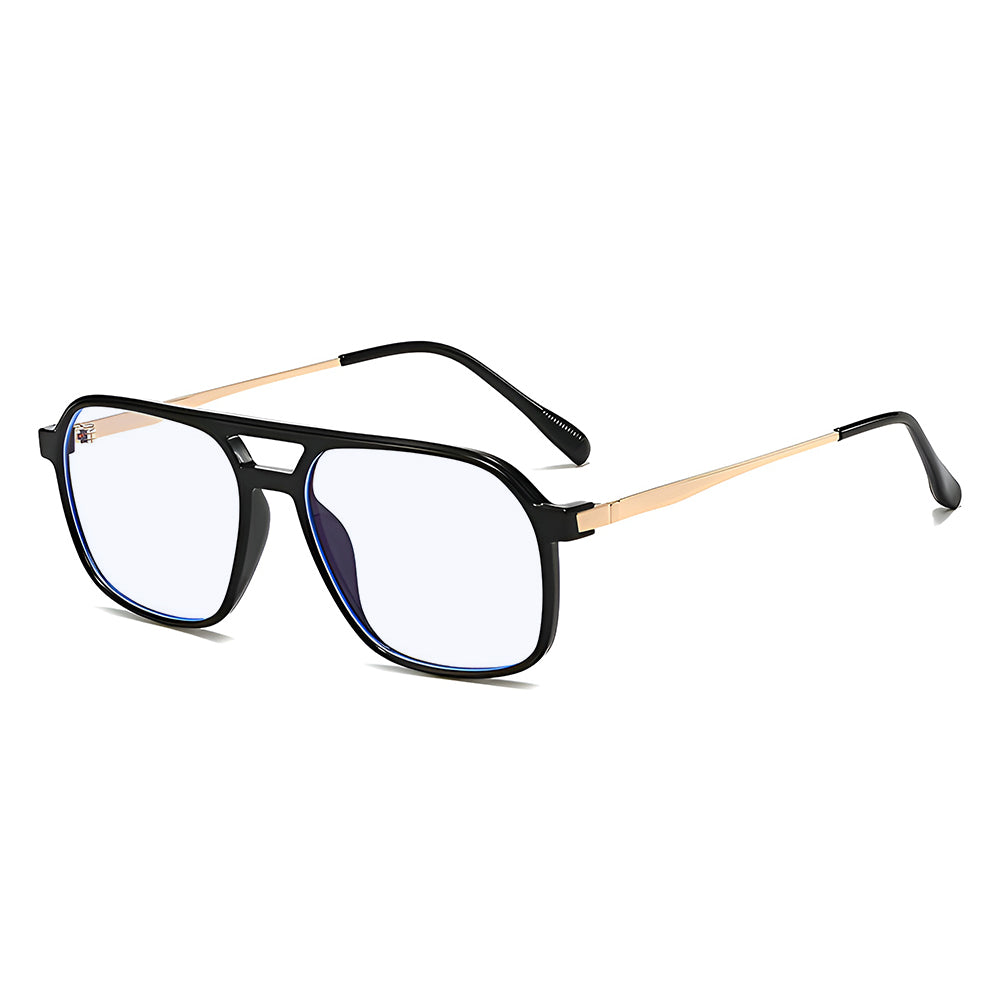 Ochelari Protectie Calculator Techsuit Reflex PC (83092), Supradimensionati, Negru / Auriu