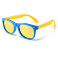 Ochelari de Soare Techsuit (D802), Policarbonat, Albastru