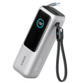 Baterie externa Anker Prime (A1695H41), 25000mAh, USB-C/USB, 165W, Argintiu