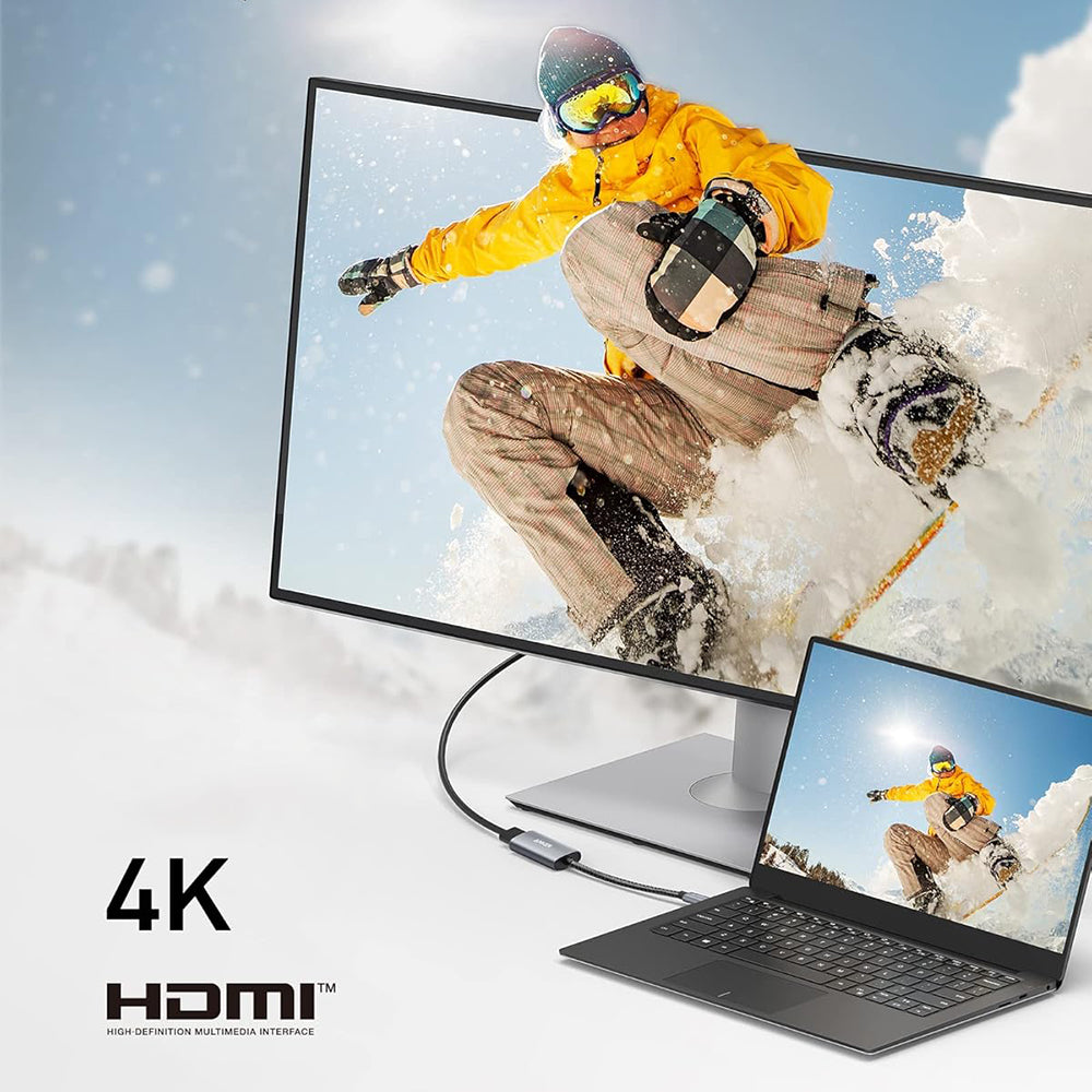 Adaptor Anker USB-C to HDMI 4K@60Hz (A83120A2), Gri