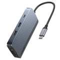 Hub Anker (A83790A2), 2x USB-C / 3x USB / 2x HDMI / VGA, Triple Display 4K@60Hz, Gri