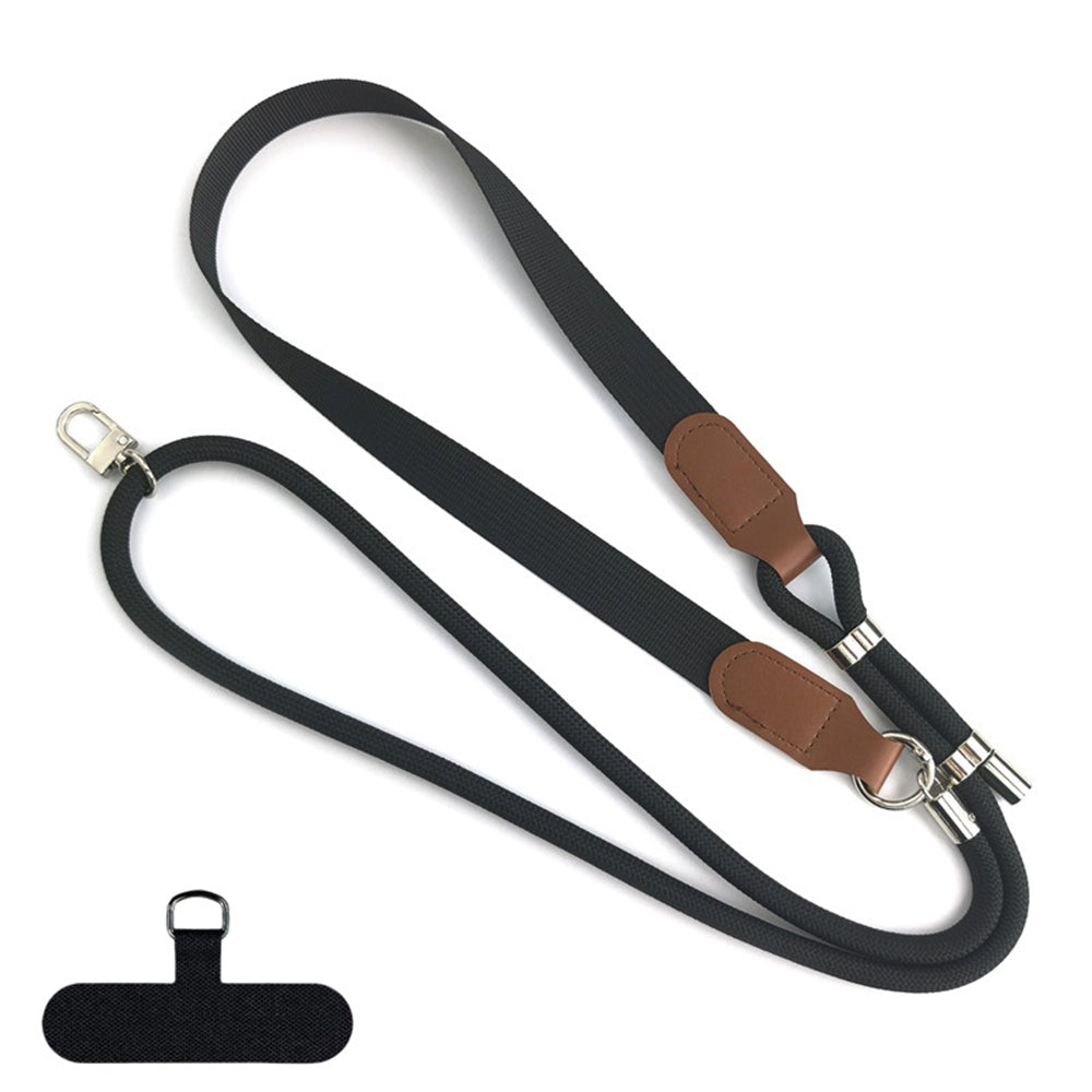 Snur Techsuit UrbanLoop (TLN3B), Nailon, 100-140cm, Negru