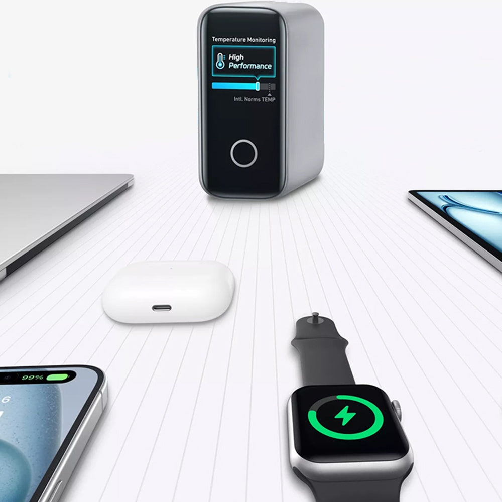 Incarcator Anker (B2697G41), 3x USB-C + USB, 140W, Fast Charging, Gri