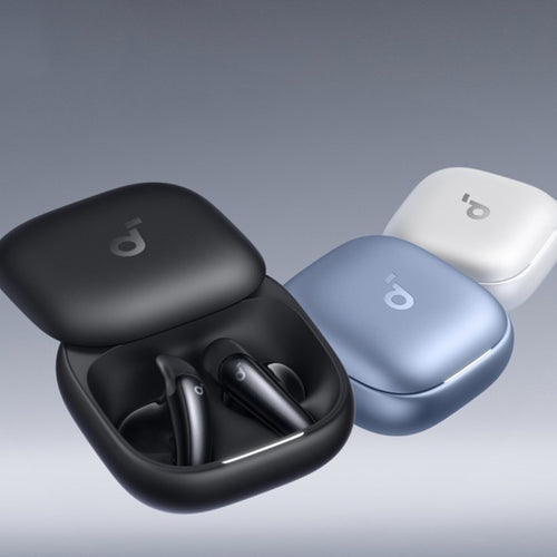 Casti Anker Soundcore Liberty Buds (D1200G21), Bluetooth 6.1, ANC, Alb