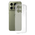 Husa de protectie Techsuit Clear Silicone compatibil cu Motorola Edge 70 Pro, Transparent