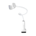 Suport Birou Borofone Bright Shell (BH23), Brat Flexibil, Rotire 360°, Alb