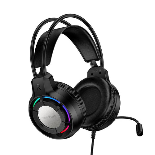 Casti Borofone Wave (BO112), 50mm, Negru