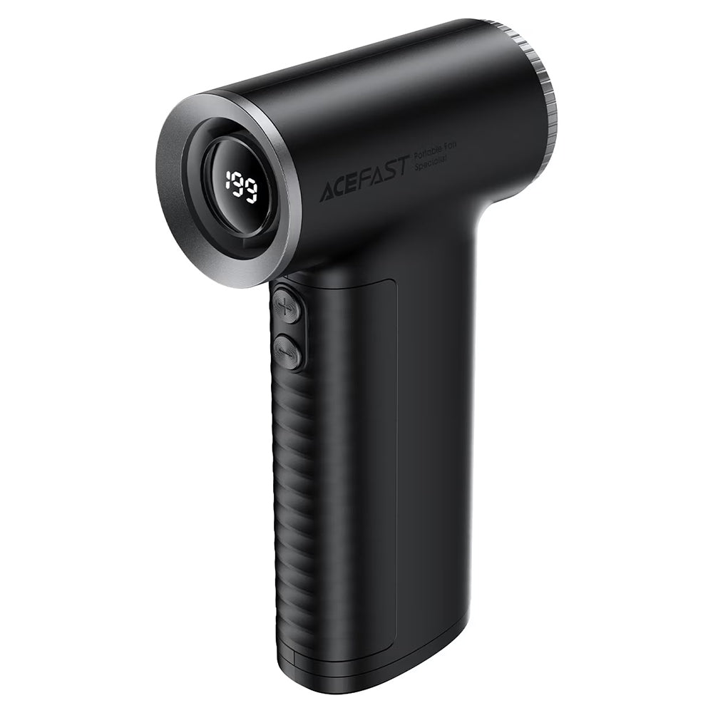 Ventilator portabil Acefast (YF4), 77000rpm, 4000mAh, Negru