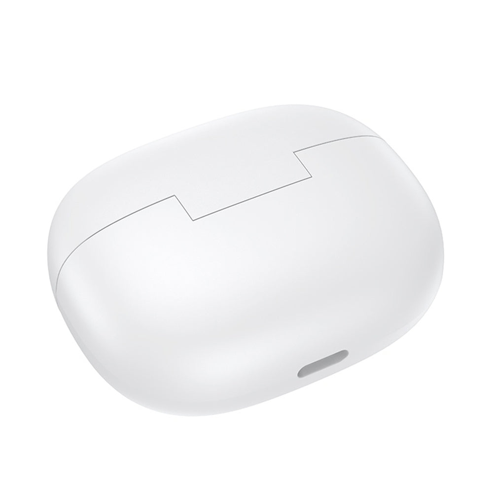 Casti Borofone Mellow (BW96), Bluetooth V6.0, ANC + ENC, Alb