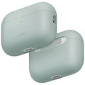 Husa Casti UNIQ Lino Hybrid (AirPods Pro 3), Silicon, Verde