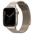 Curea smartwatch Apple Watch 1/2/3/4/5/6/7/8/9/10/11/SE/SE 2/SE 3 (38/40/41/42mm) - UNIQ Dante - Starlight