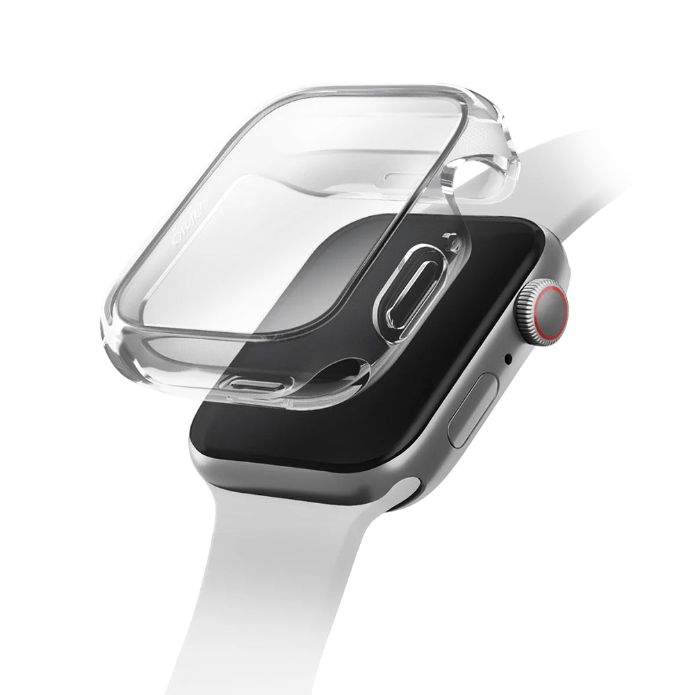 Husa smartwatch Apple Watch 11 42mm, Transparent