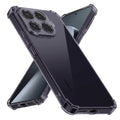 Husa de protectie Techsuit Shockproof Clear Silicone compatibil cu Xiaomi 17T Pro, Negru Fumuriu