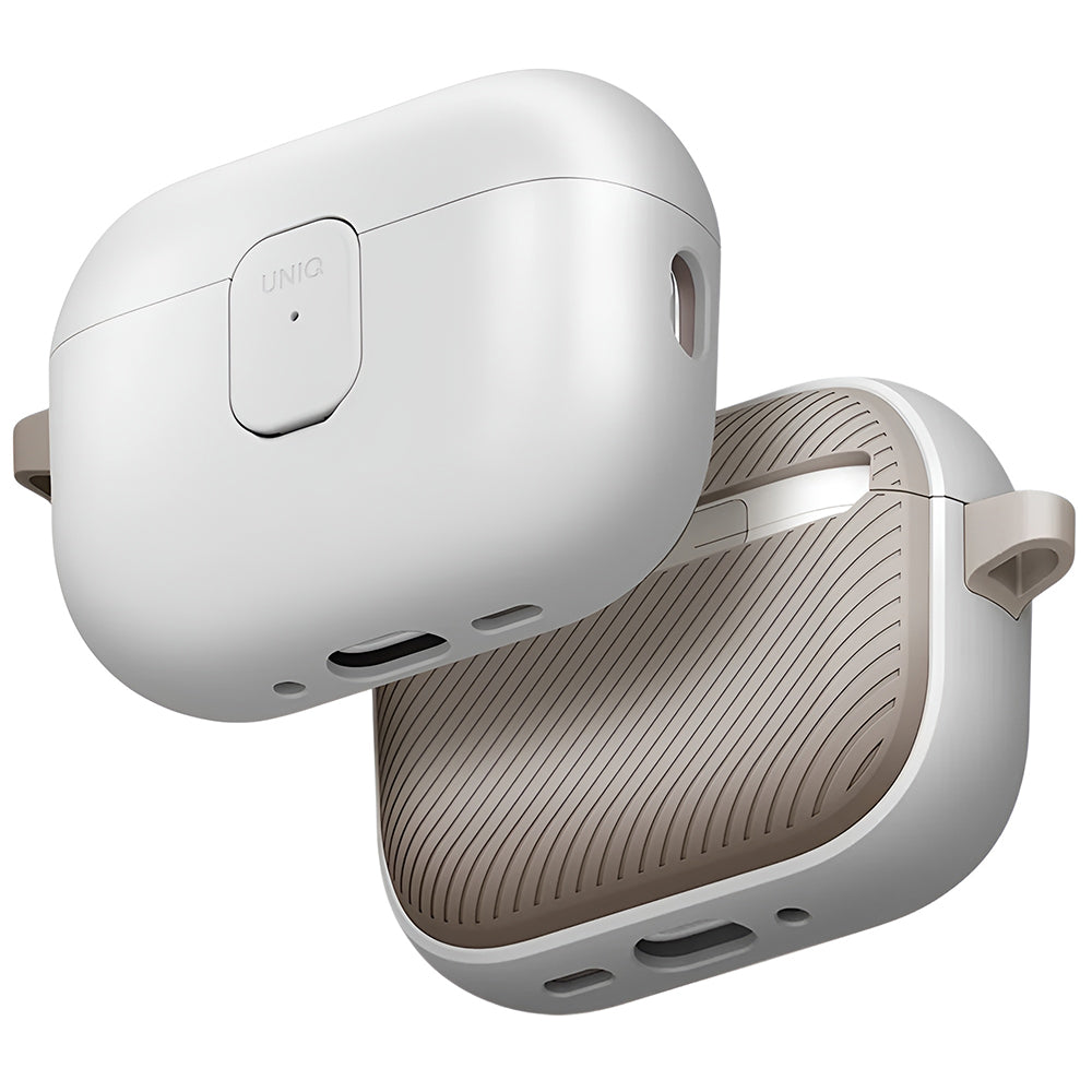 Husa pentru AirPods Pro 3 - UNIQ Clyde Series - Gray / Beige