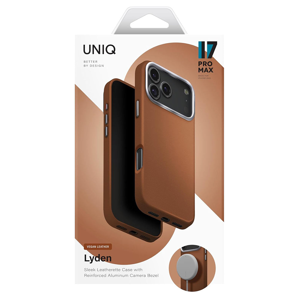 Husa de protectie UNIQ Lyden compatibil cu iPhone 17 Pro Max, Maro