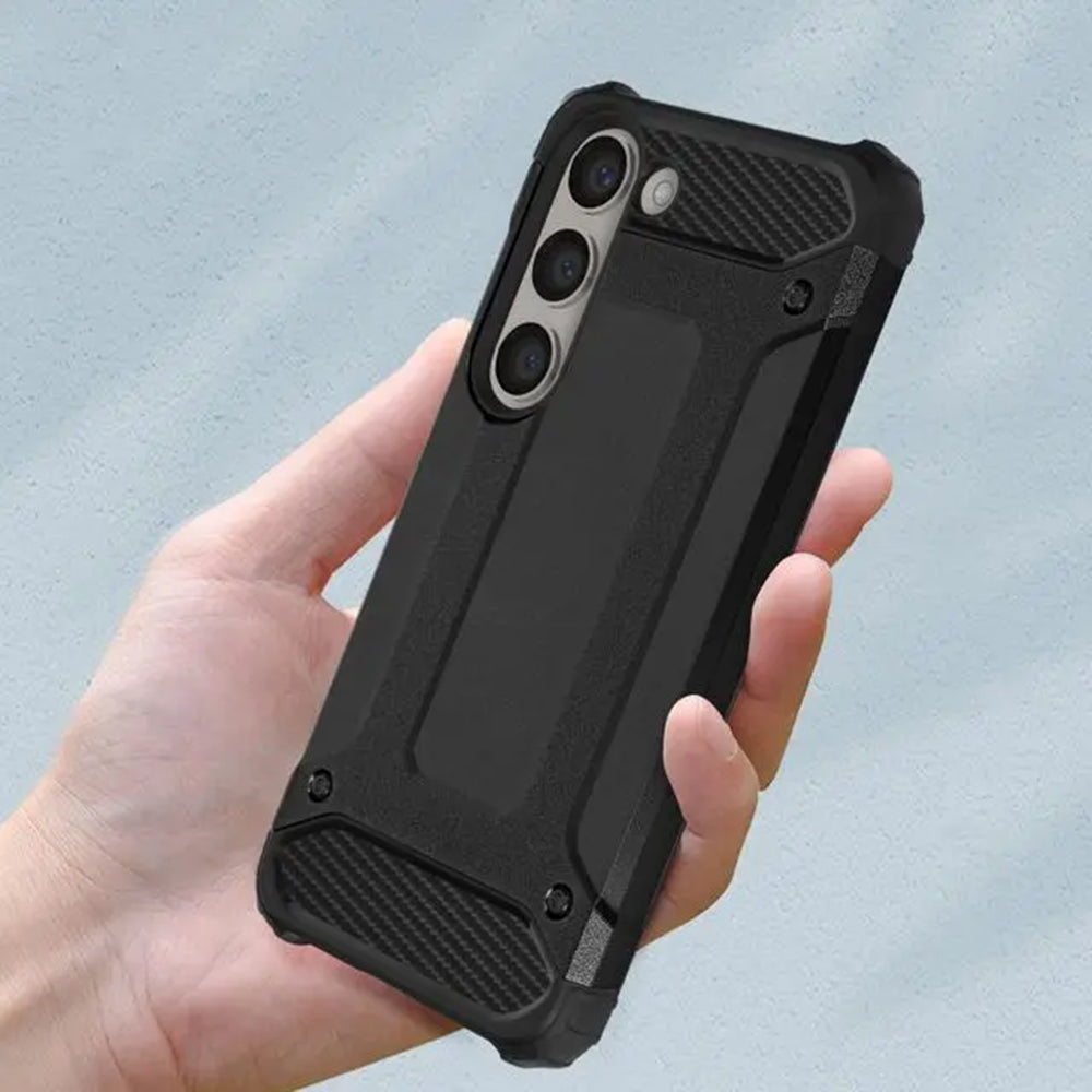 Techsuit - Hybrid Armor - Samsung Galaxy S23 Plus - Black