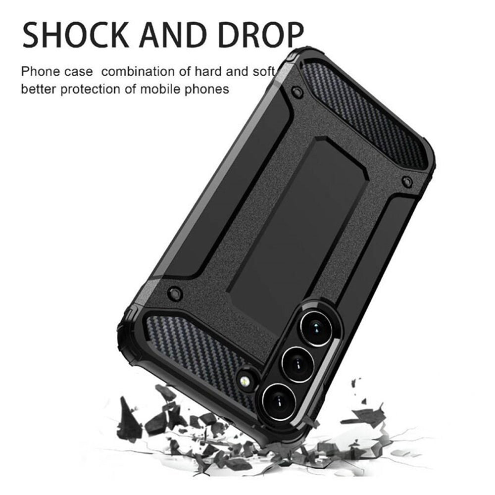 Techsuit - Hybrid Armor - Samsung Galaxy S23 Plus - Black