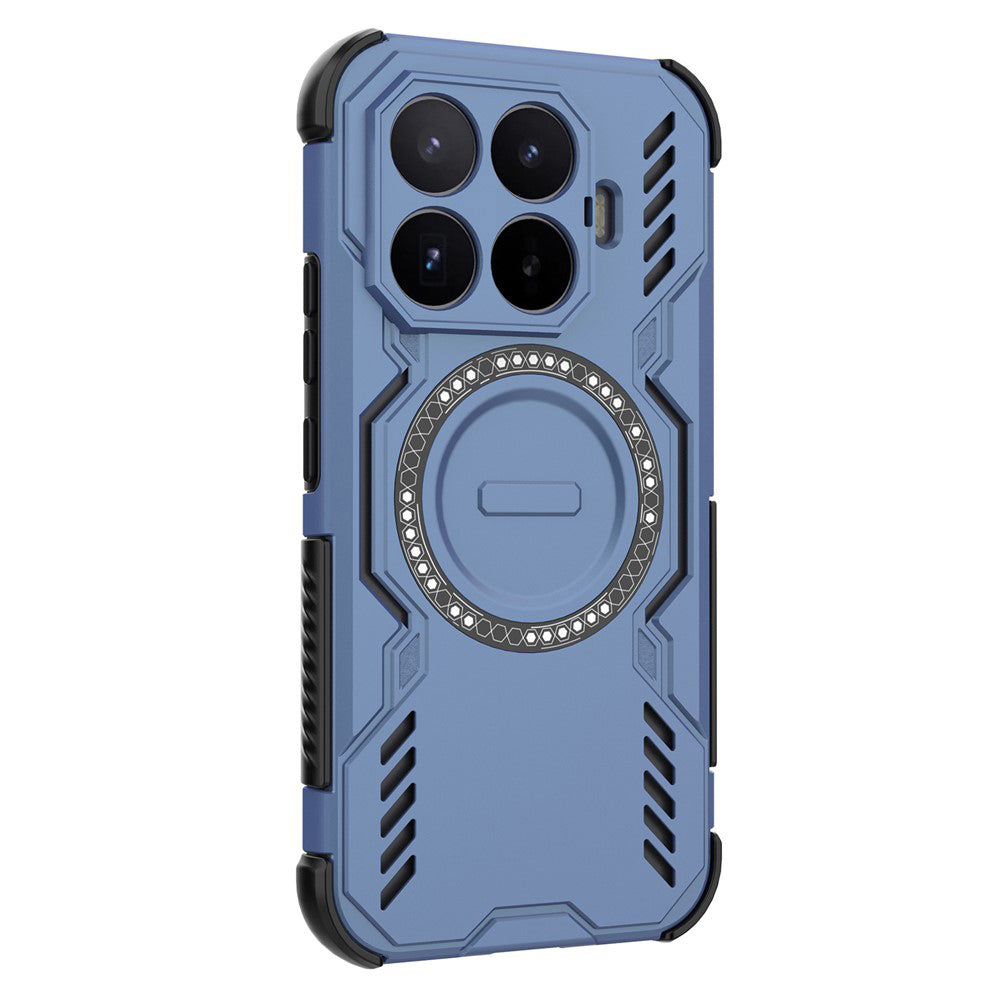 Husa de protectie Techsuit ArmorMag compatibil cu Xiaomi 17T, Albastru