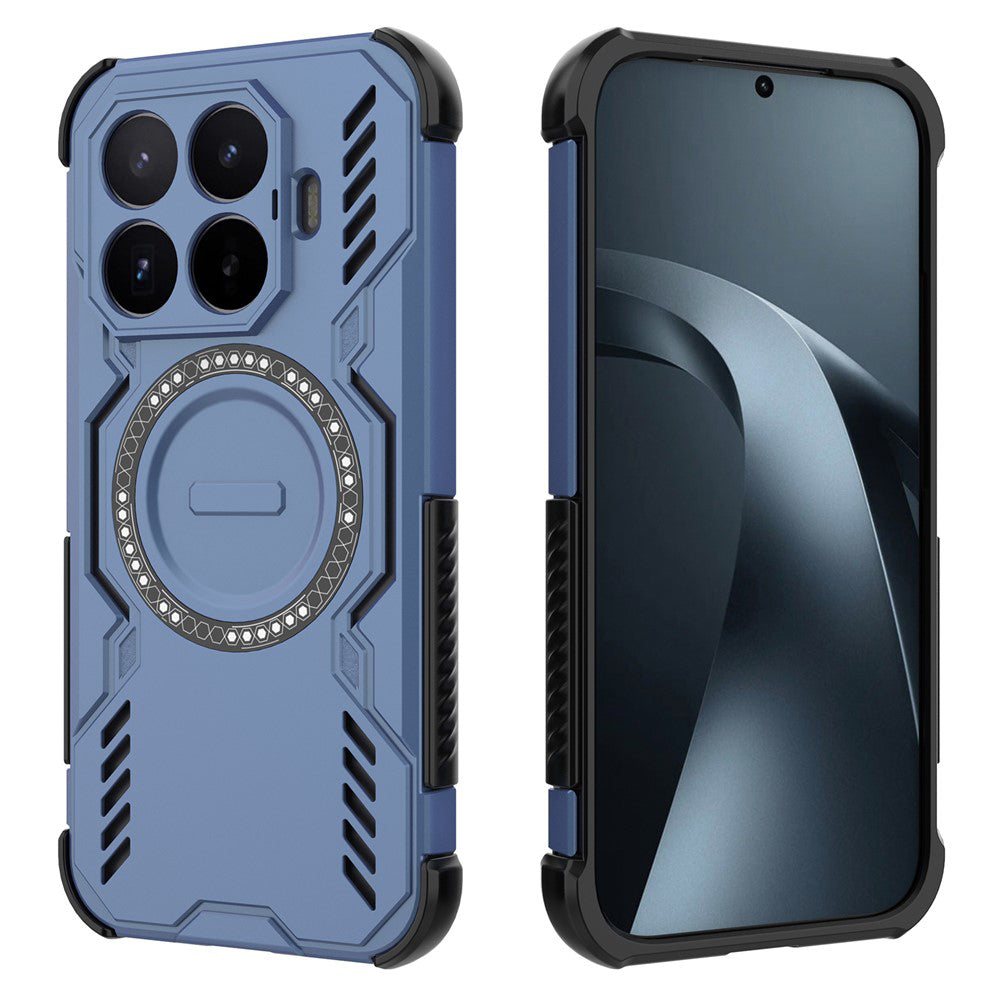 Husa de protectie Techsuit ArmorMag compatibil cu Xiaomi 17T, Albastru
