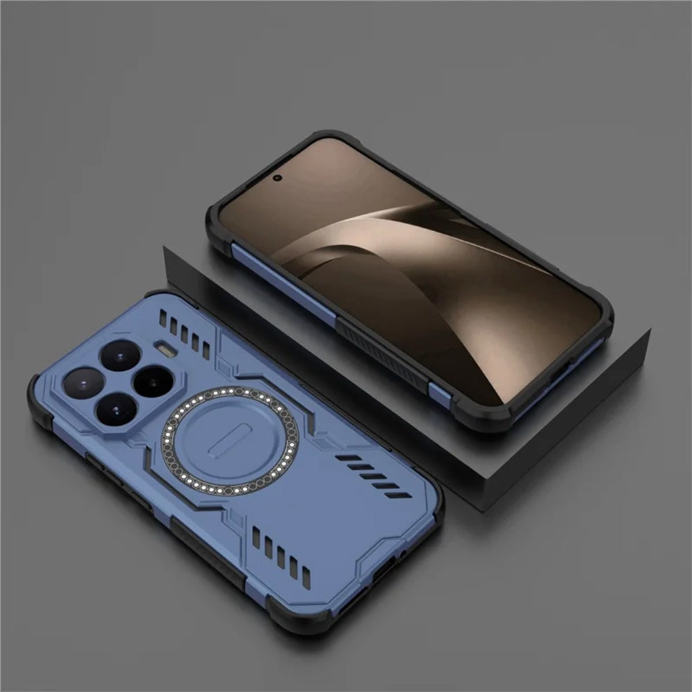 Husa de protectie Techsuit ArmorMag compatibil cu Xiaomi 17T Pro, Albastru