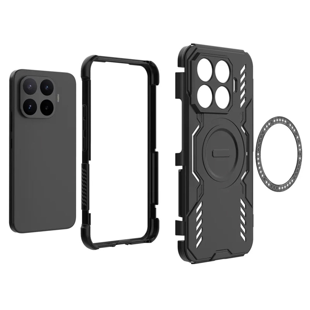 Husa de protectie Techsuit ArmorMag compatibil cu Xiaomi 17T Pro, Negru