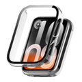 Husa + Folie smartwatch Techsuit compatibil cu Xiaomi Smart Band 10 Pro, Transparent