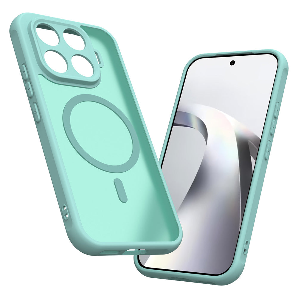 Husa de protectie Techsuit HaloFrost II compatibil cu Xiaomi 17T, Verde menta