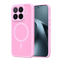 Husa de protectie Techsuit HaloFrost II MagSafe compatibil cu Xiaomi 17T Pro, Roz