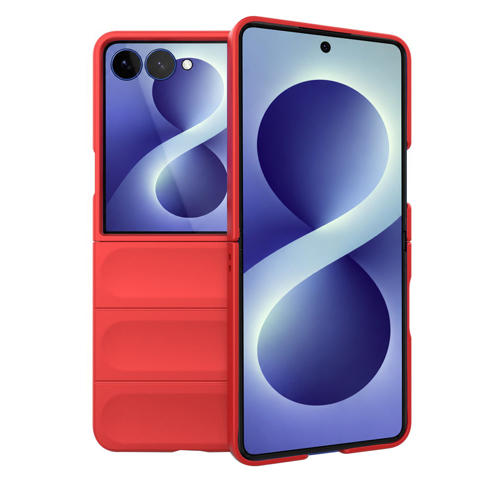 Husa de protectie Techsuit Magic Shield compatibil cu Samsung Galaxy Z Flip8, Roșu
